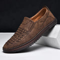 Men's Perforated Slip-On Loafers