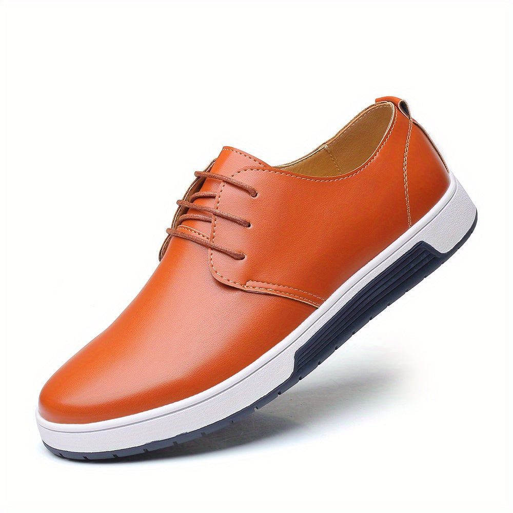 Men's Plain Toe Derby Shoes