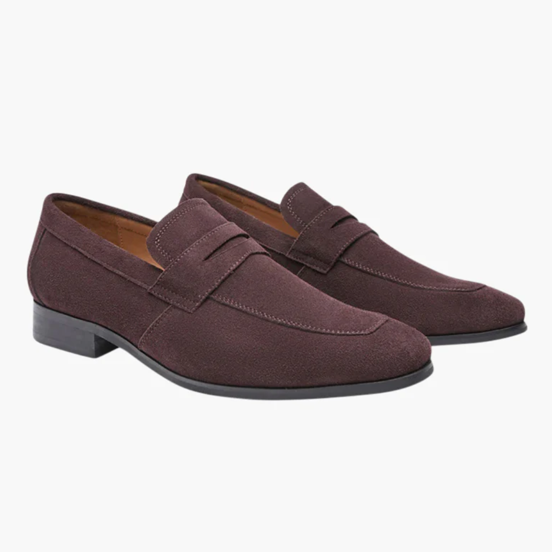 Men's Plain Toe Penny Loafers