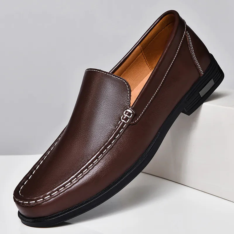 Men's Plain Vamp Loafers