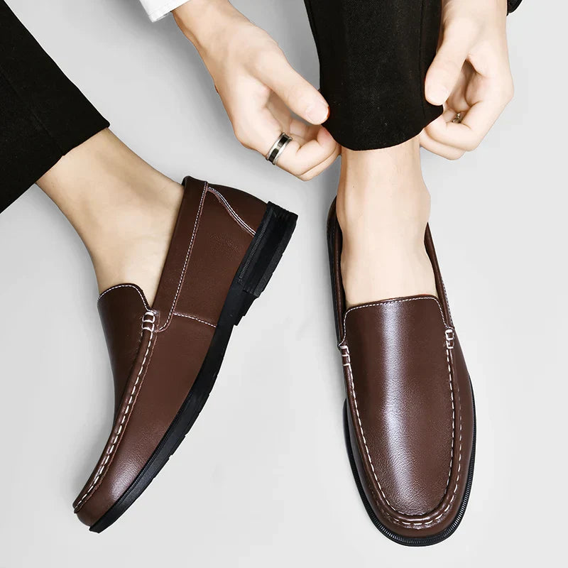 Men's Plain Vamp Loafers