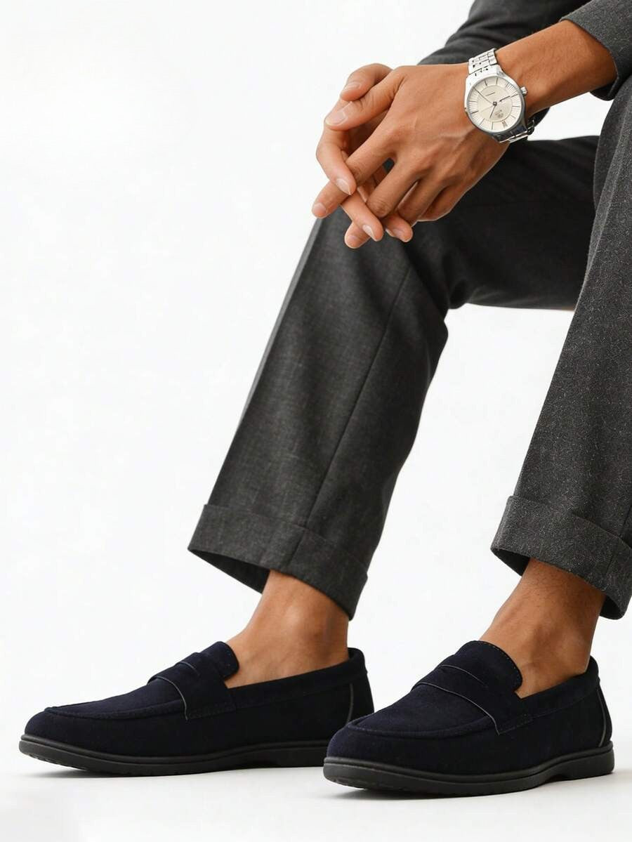 Men's Raised Sole Penny Loafers