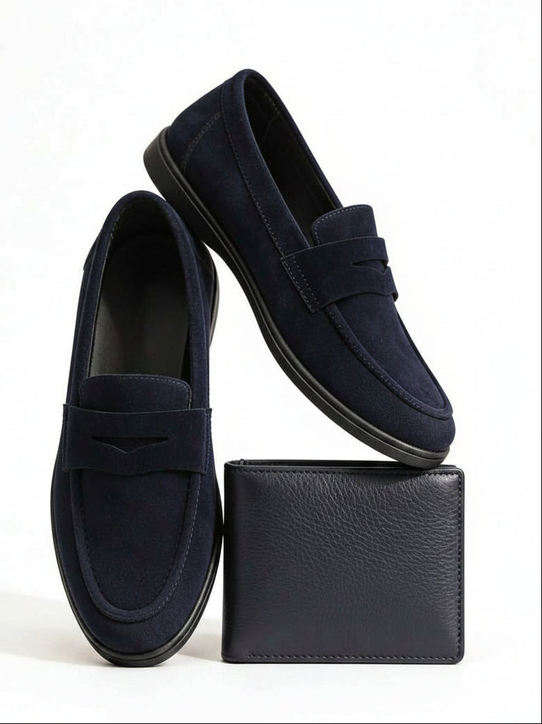Men's Raised Sole Penny Loafers