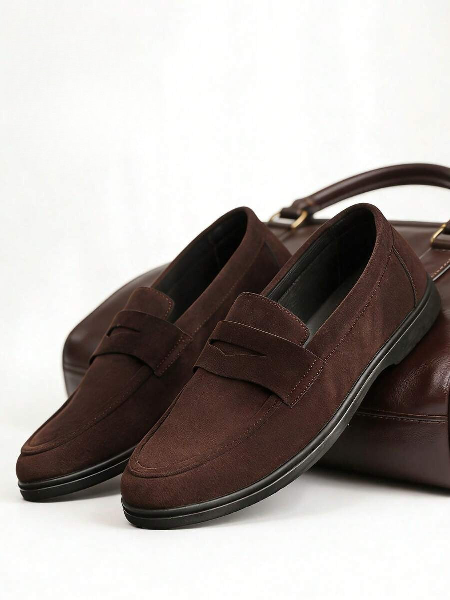 Men's Raised Sole Penny Loafers