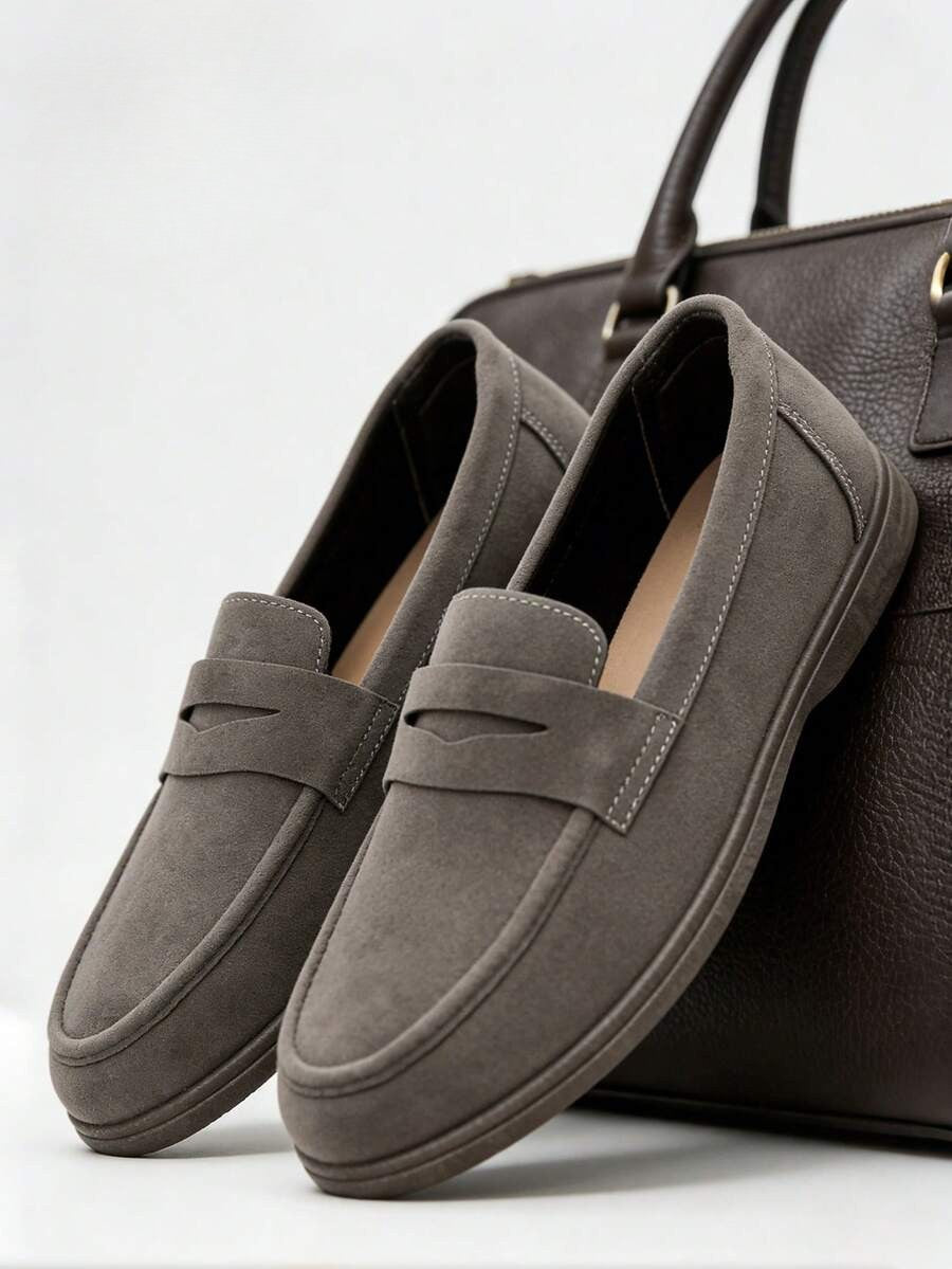 Men's Raised Sole Penny Loafers