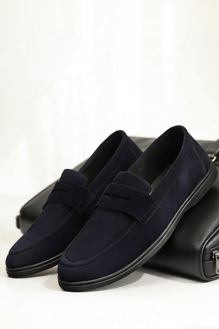 Men's Raised Sole Penny Loafers