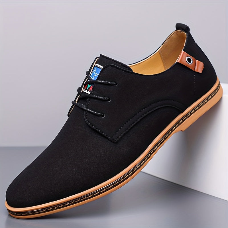 Men's Round Toe Derby Shoes