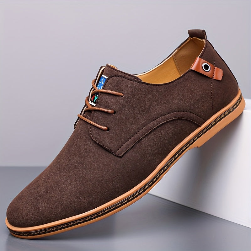 Men's Round Toe Derby Shoes