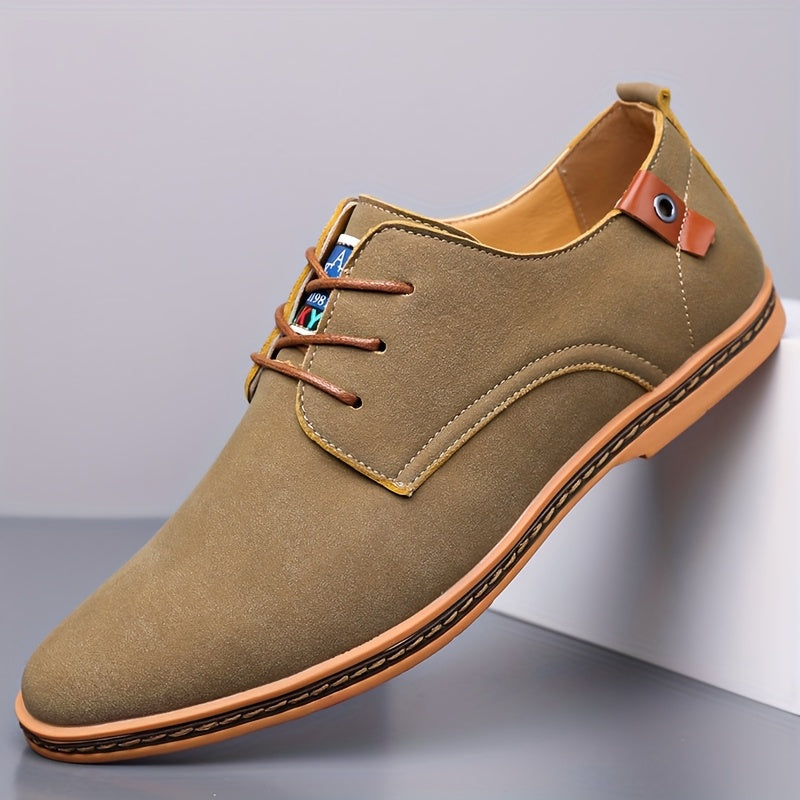 Men's Round Toe Derby Shoes