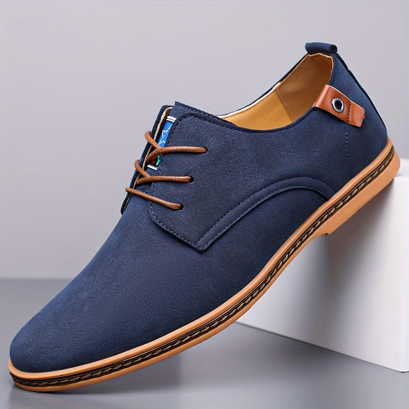Men's Round Toe Derby Shoes