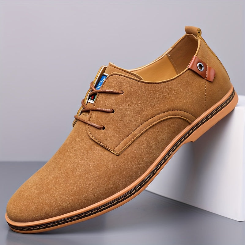 Men's Round Toe Derby Shoes