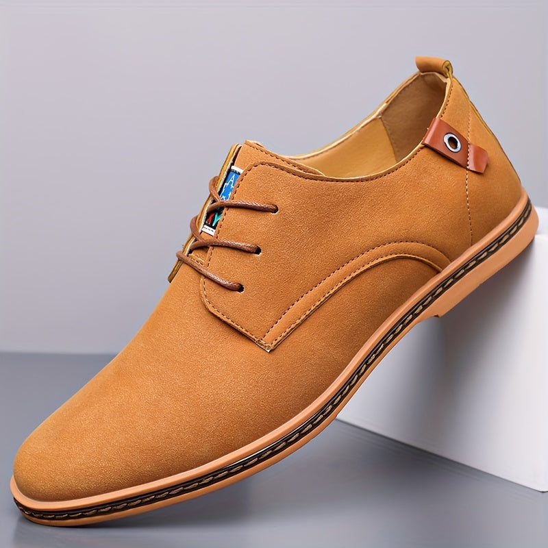 Men's Round Toe Derby Shoes