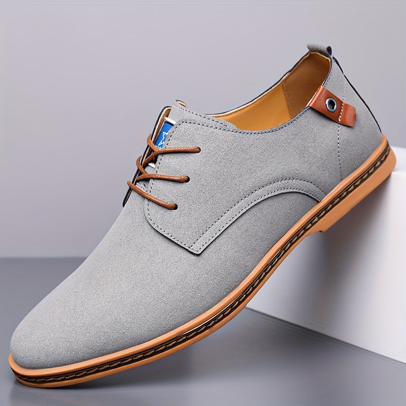 Men's Round Toe Derby Shoes