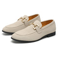 Men's Round Toe Horsebit Loafers