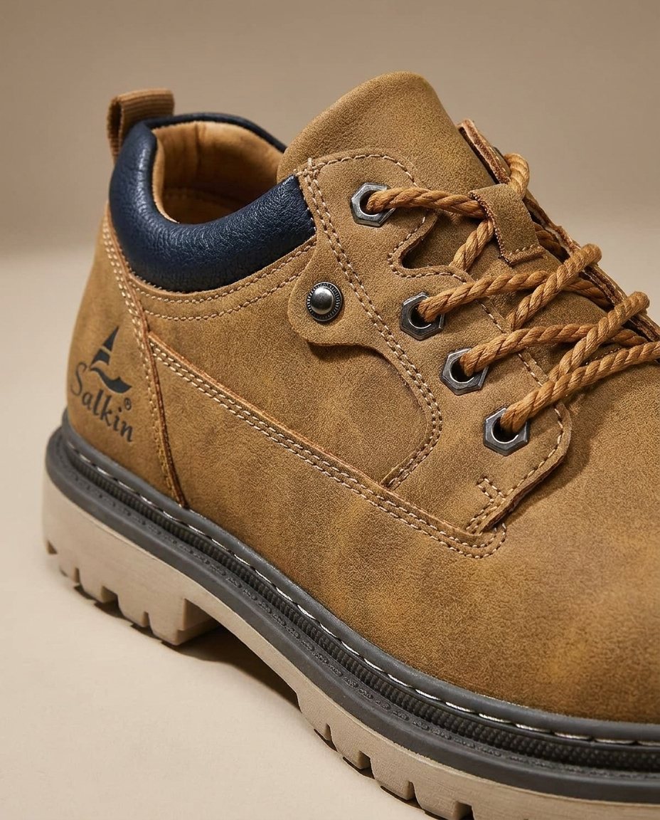 Men's Rugged Lace-Up Shoes