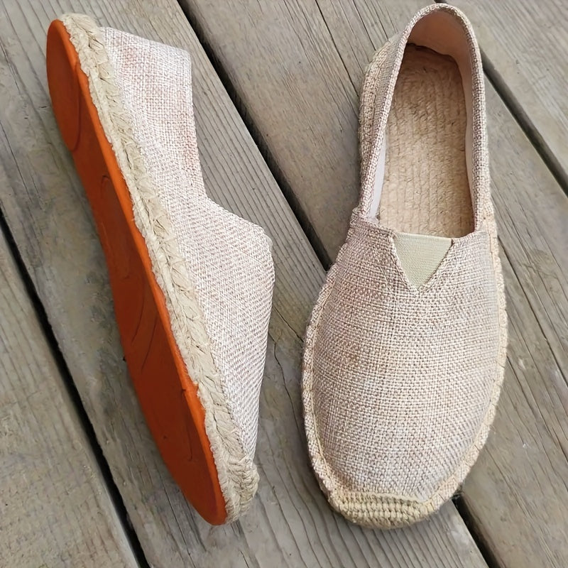 Men's Slip-On Espadrille Shoes