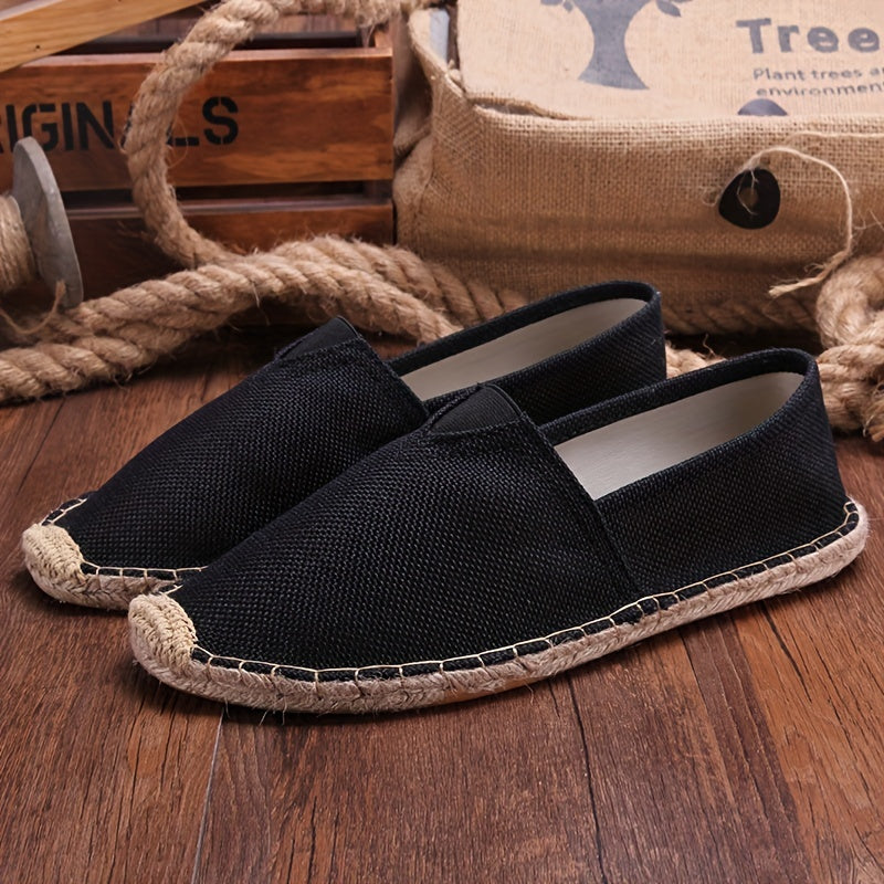 Men's Slip-On Espadrille Shoes