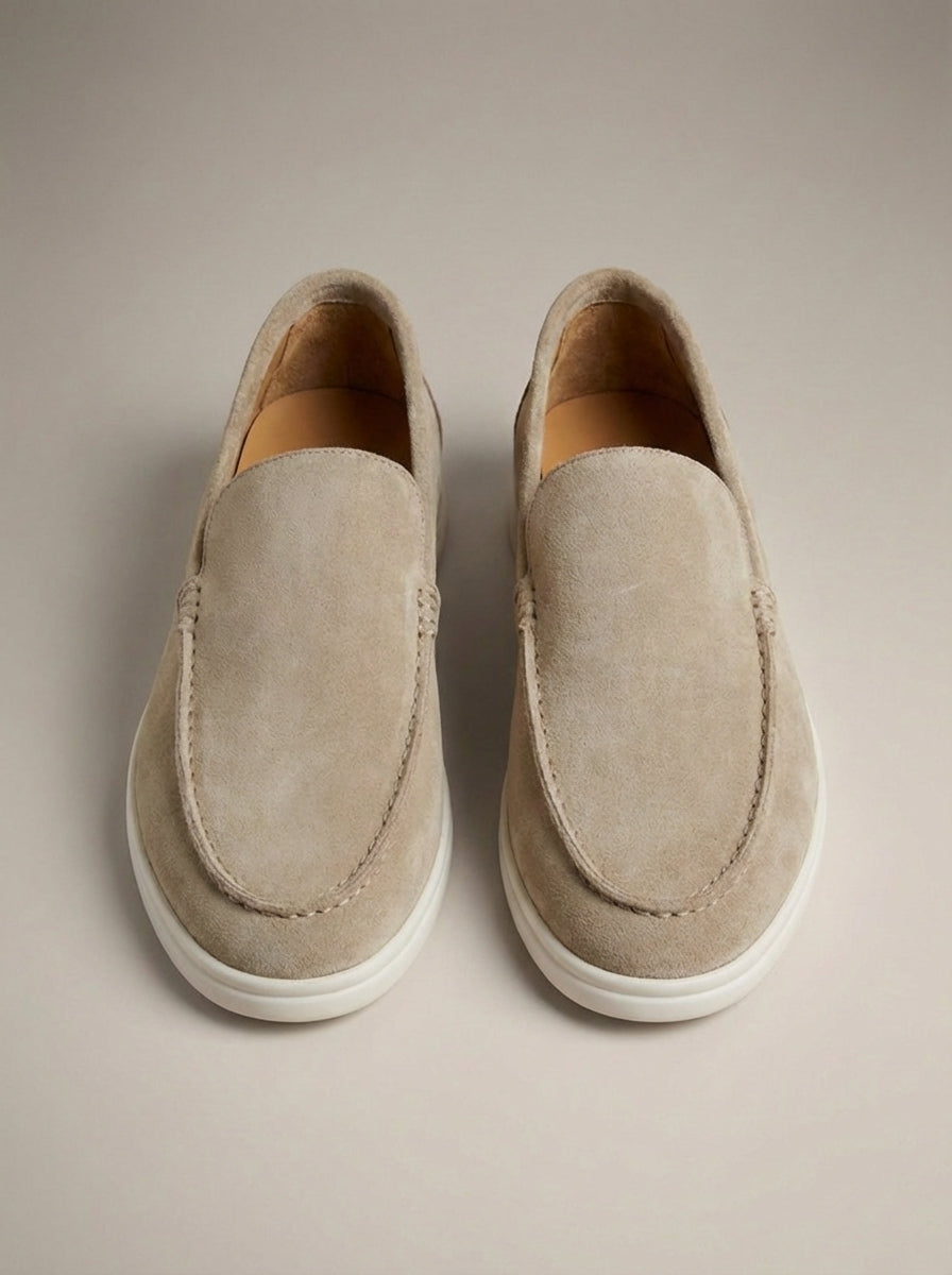 Men's Slip-On Moc Toe Loafers