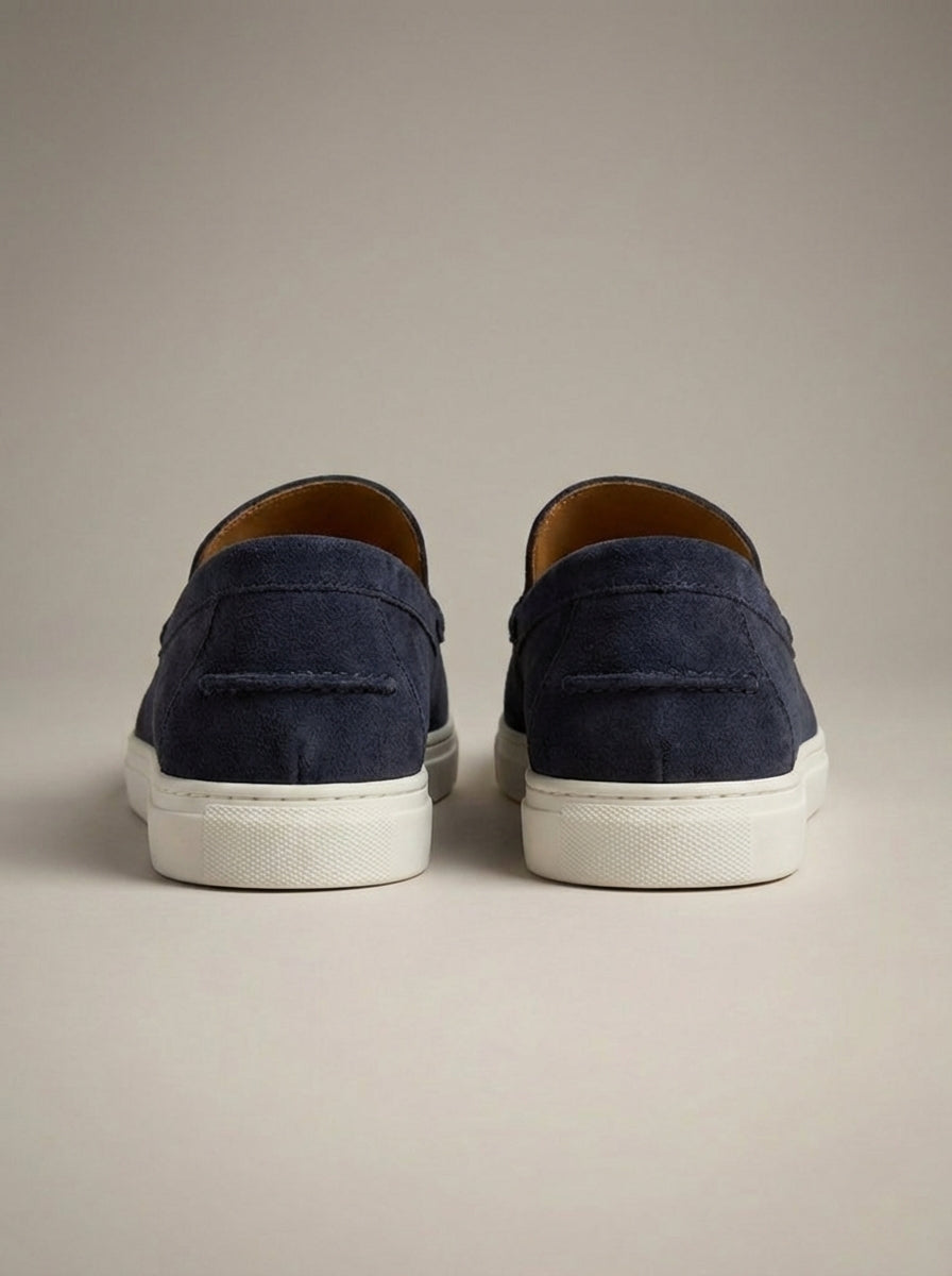 Men's Slip-On Moc Toe Loafers