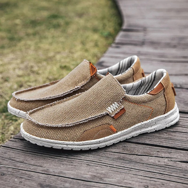 Men's Slip-On Woven Loafers