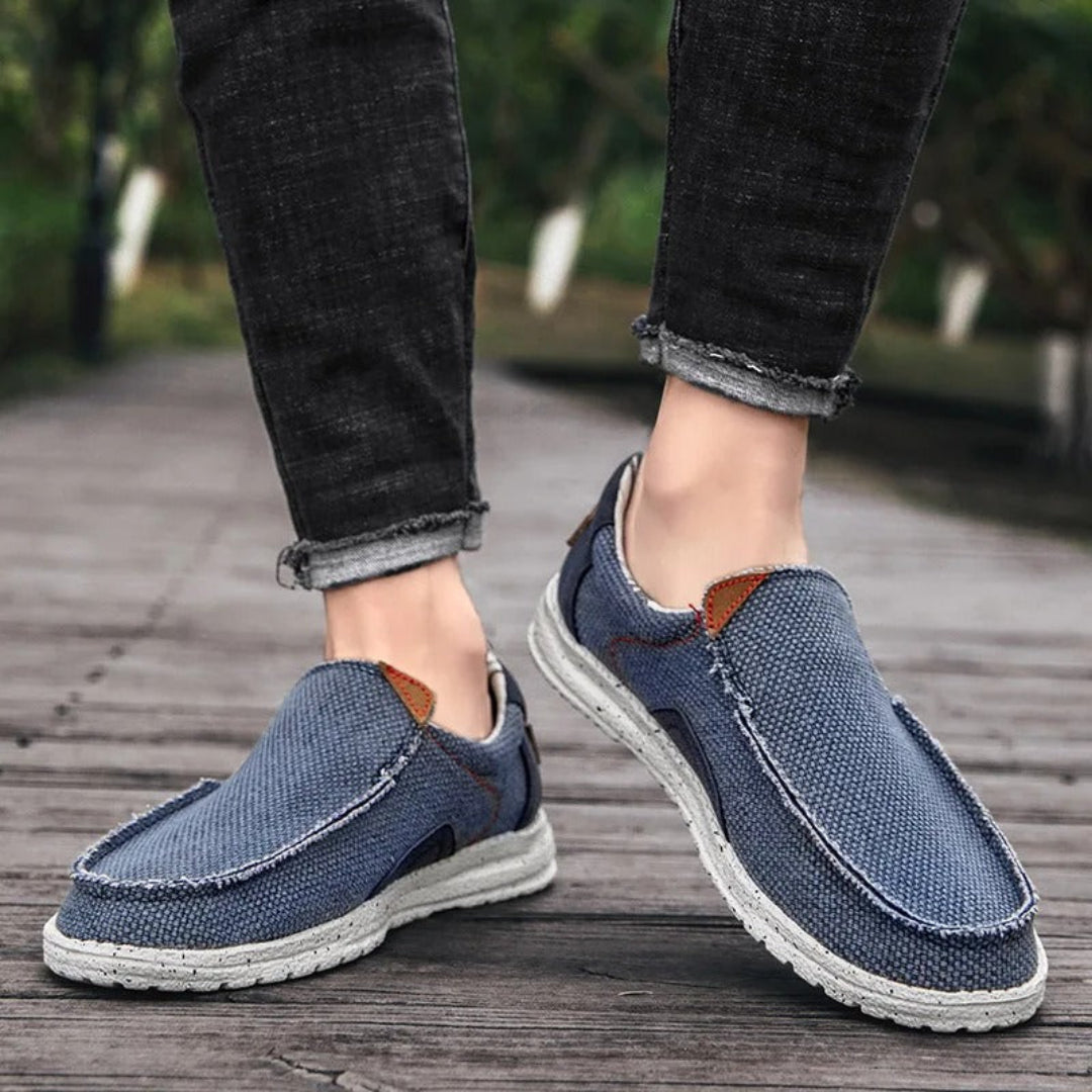 Men's Slip-On Woven Loafers
