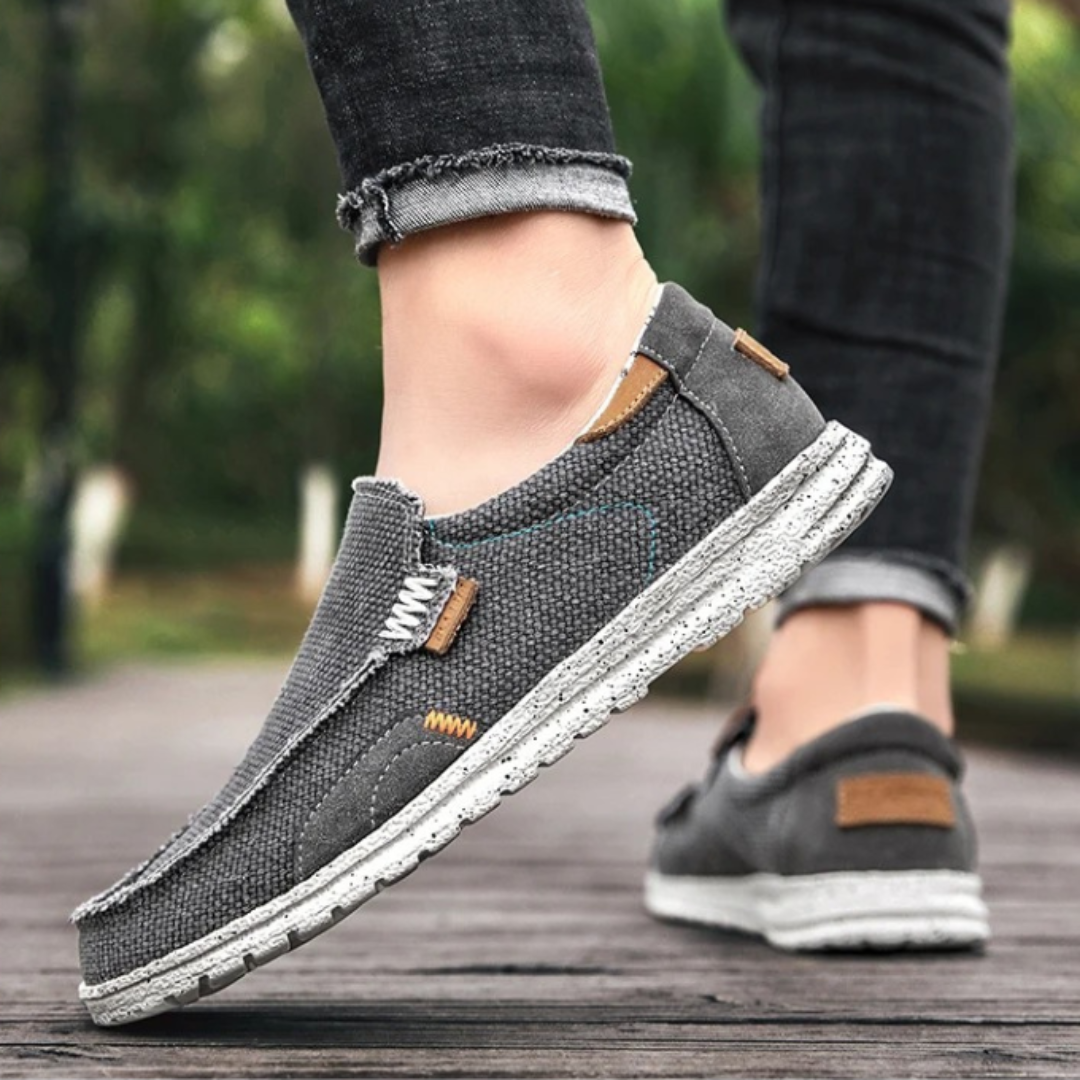 Men's Slip-On Woven Loafers