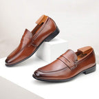 Men's Stacked Penny Loafers