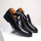 Men's Stacked Penny Loafers