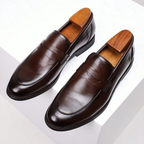 Men's Stacked Penny Loafers
