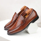 Men's Stacked Penny Loafers