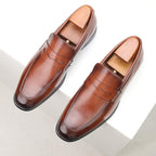 Men's Stacked Penny Loafers