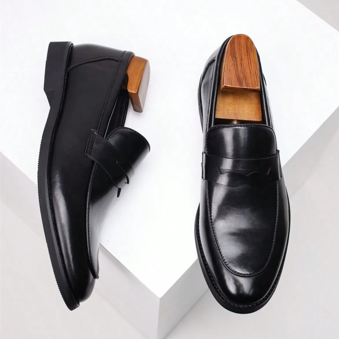 Men's Stacked Penny Loafers