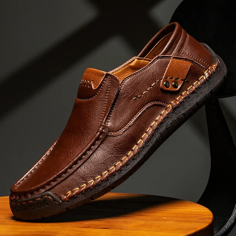 Men's Stitched Moccasins