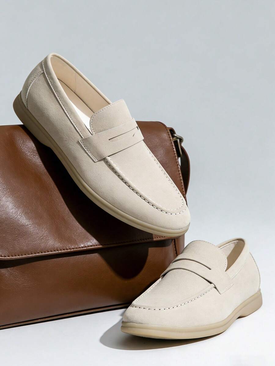 Men's Stitched Penny Loafers