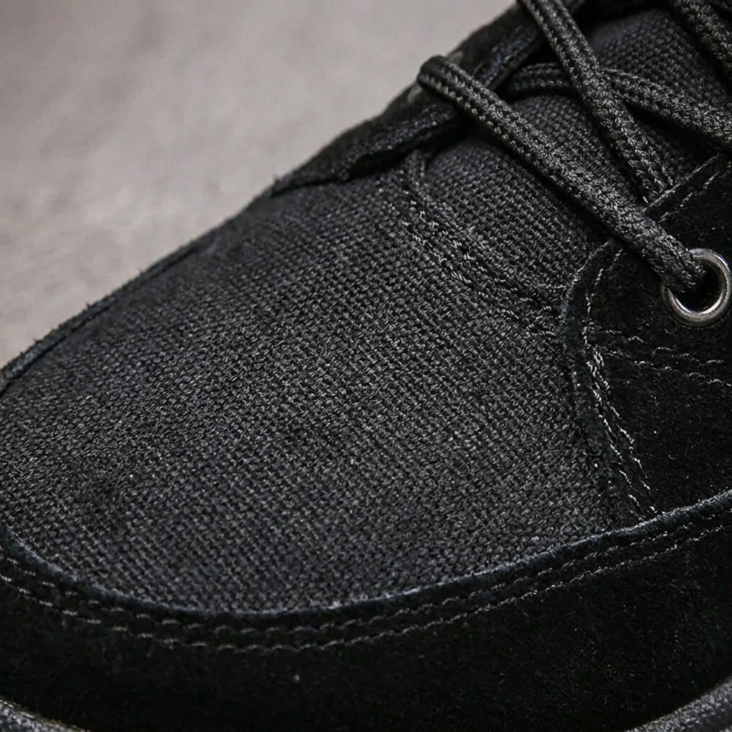 Men's Suede Combat Boots