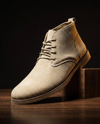 Men's Suede Lace-Up Chukka Boots