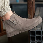Men's Suede Lug Sole Work Boots