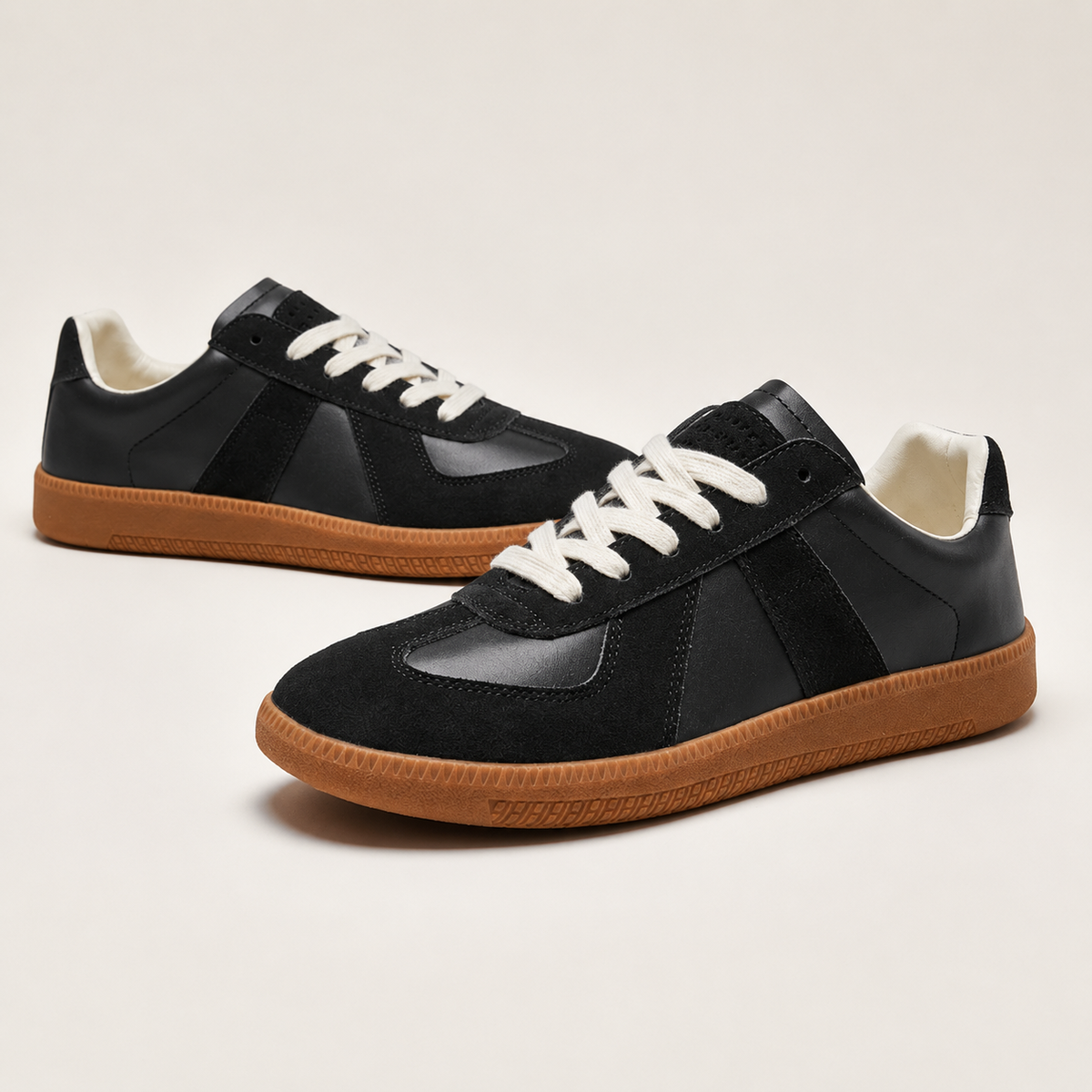 Men's Suede Textured Sneakers