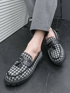 Men's Tassel Lug Loafers