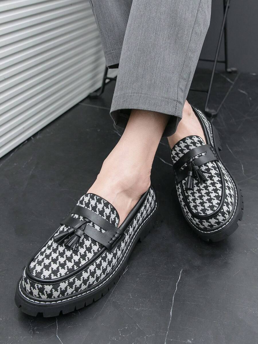 Men's Tassel Lug Loafers