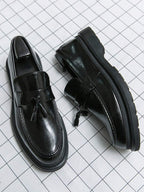 Men's Tassel Lug Loafers