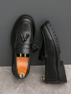 Men's Tassel Lug Loafers