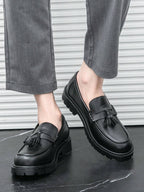 Men's Tassel Lug Loafers