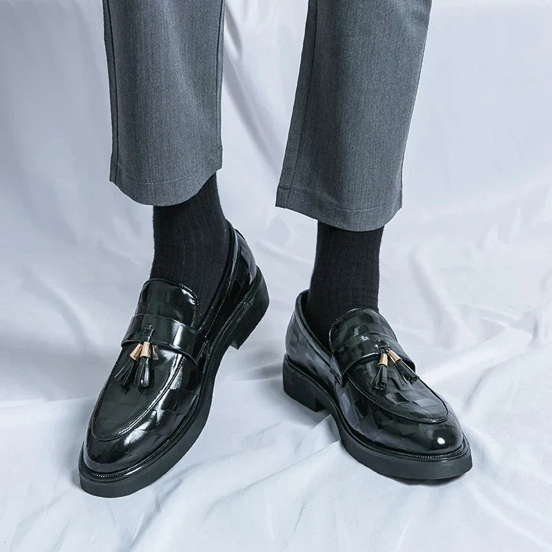 Men's Tassel Penny Loafers