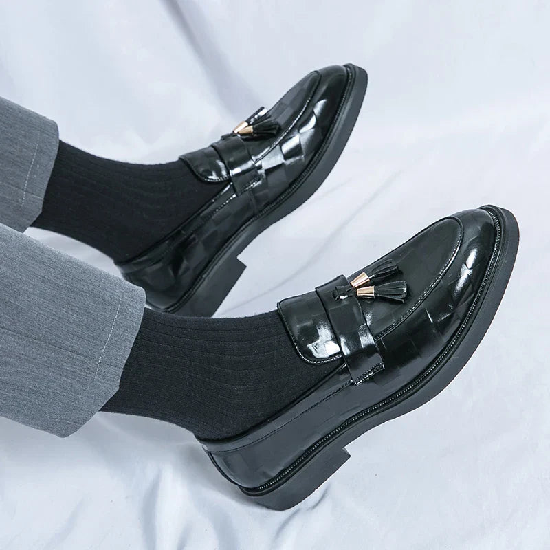 Men's Tassel Penny Loafers