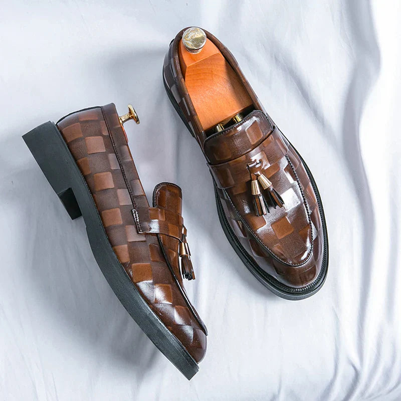 Men's Tassel Penny Loafers