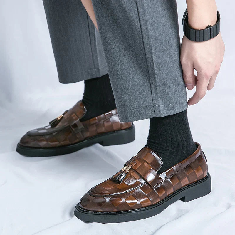 Men's Tassel Penny Loafers