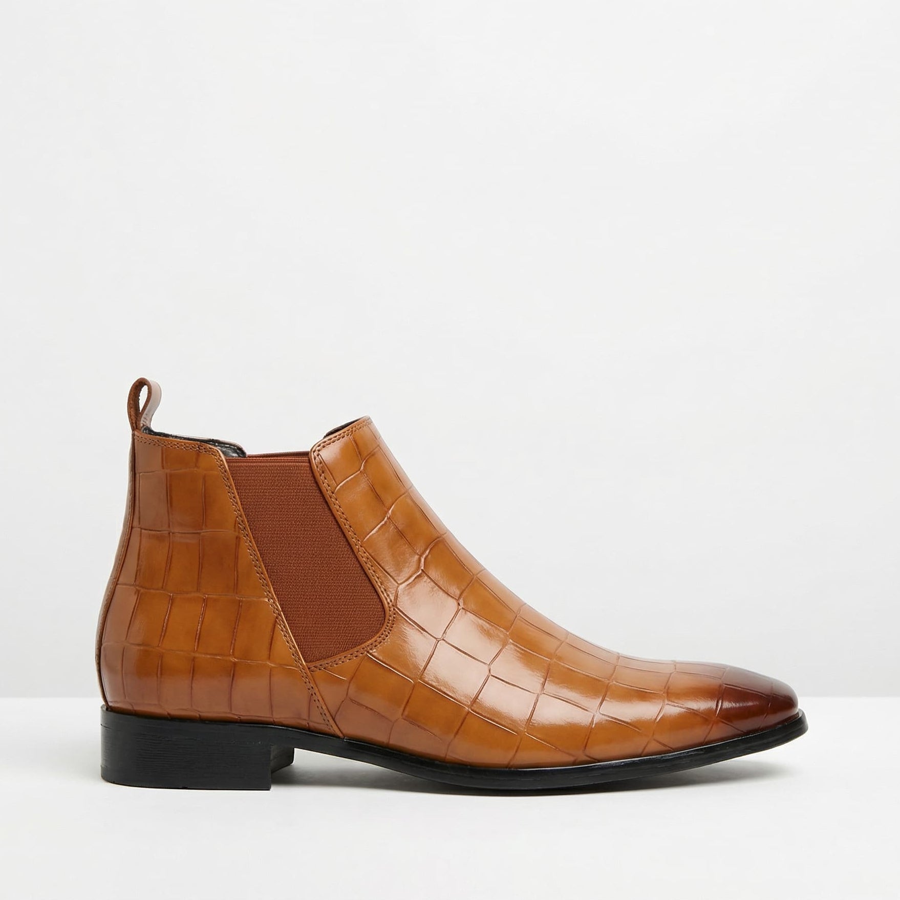 Men's Textured Chelsea Boots