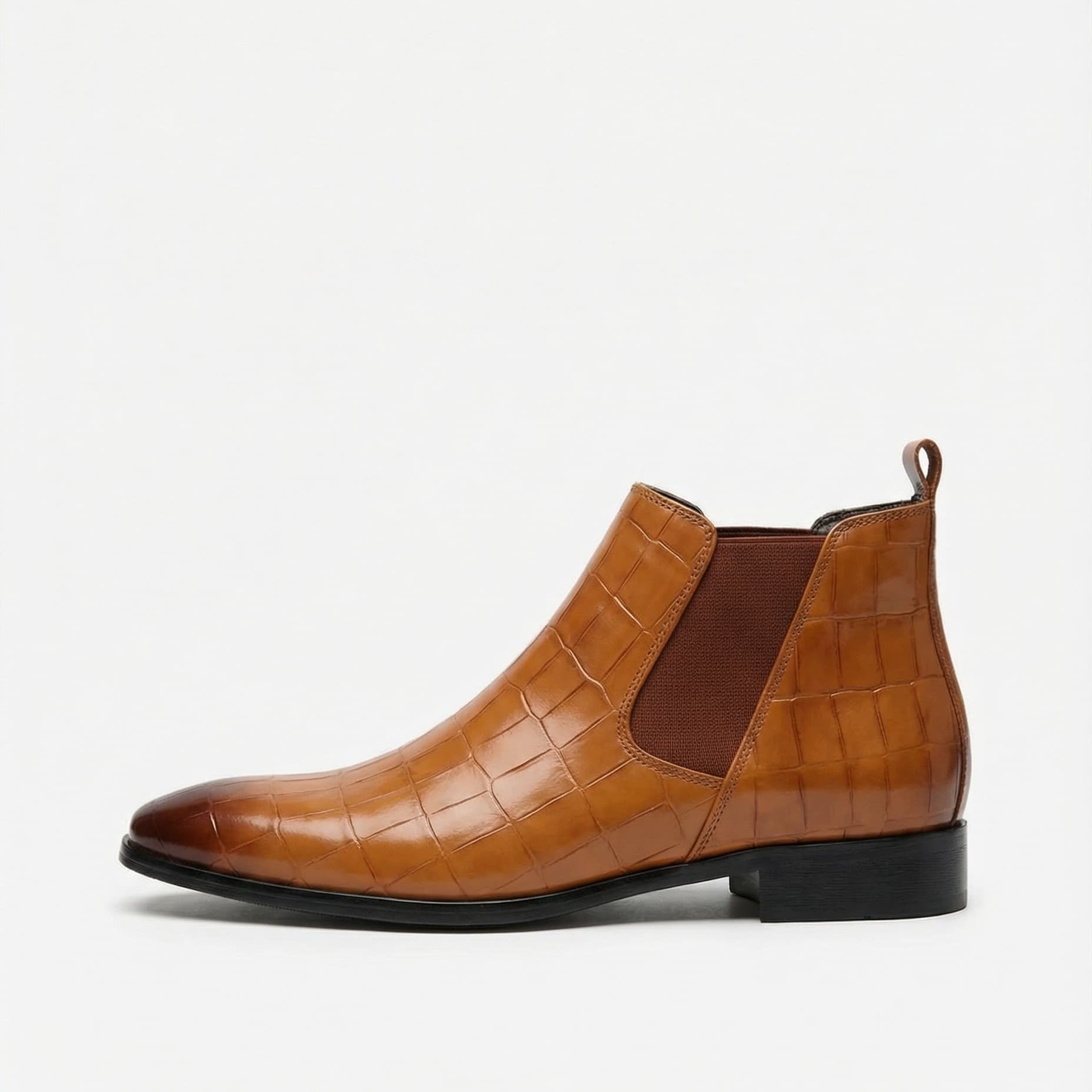 Men's Textured Chelsea Boots