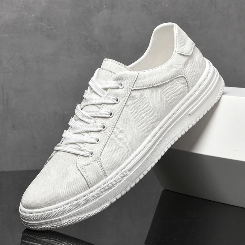 Men's Textured Court Sneakers